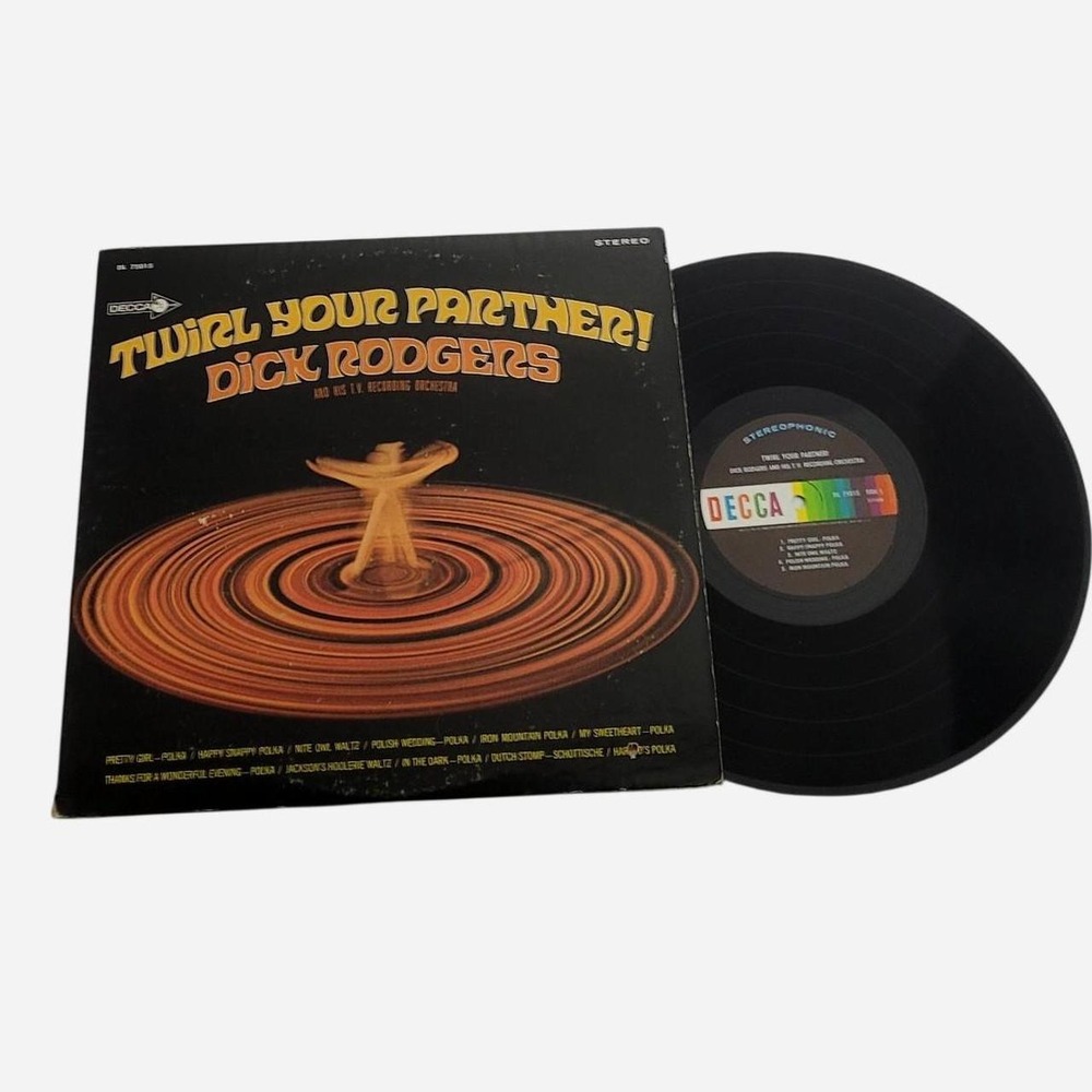 Dick Rodgers "twirl your partner's" vinyl record